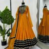 Caliph Fashion Gold crush with Viscos Velvet Dress - Image 4