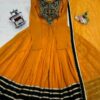Caliph Fashion Gold crush with Viscos Velvet Dress - Image 6
