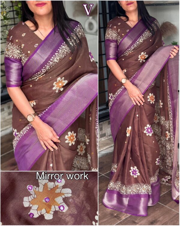 Caliph Fashion Presents - Chand Bahar Design Saree🌙✨