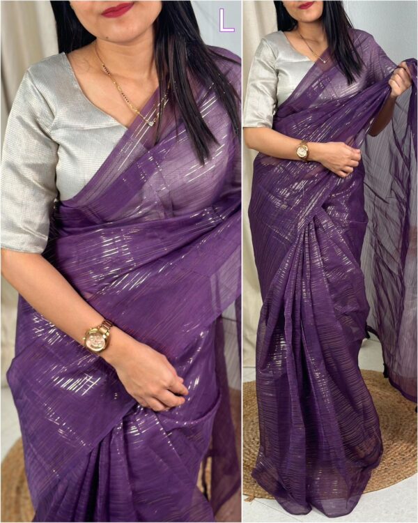 Caliph Fashion Presents - Gloria Saree - Image 2