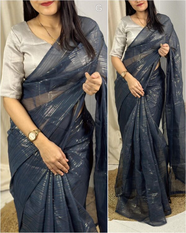 Caliph Fashion Presents - Gloria Saree - Image 5